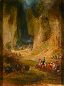 特鲁基，1845 年 2 月 28 日，查尔斯·纳皮尔爵士在俾路支斯坦的山丘战役期间发生的事件 作者 英语学校