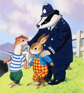 Tufty和警察獾 作者 英语学校