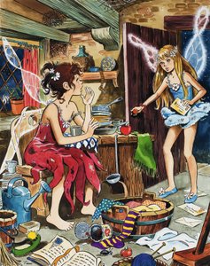 两个仙女 作者 英语学校