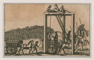 泰伯恩树，约 1680 年（雕刻） 作者 英语学校
