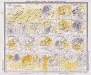 典型天气和风暴，欧洲和北大西洋（彩色印刷版） 作者 英语学校