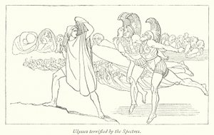 Ulysses terrified by the Spectres (litho) 作者 英语学校