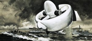 不明飞行物从海上船只上空升起（二战时期） 作者 英语学校