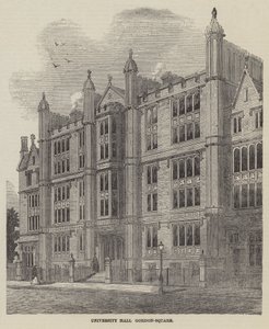 大学礼堂，戈登广场（雕刻） 作者 英语学校