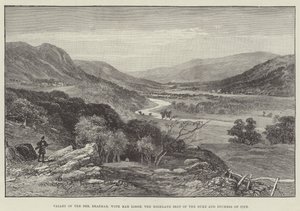 Valley of the Dee, Braemar, with Mar Lodge, the Highland Seat of the Duke and Duchess of Fife (engraving) 作者 英语学校