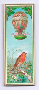 维多利亚时代的圣诞贺卡，1880年 作者 英语学校