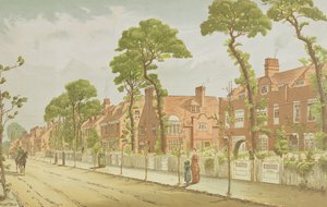贝德福德公园的视图，1882年 作者 英语学校