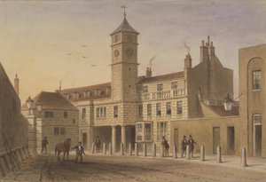 1846年Tooley街桥院的桥房看法（纸上的wc） 作者 英语学校