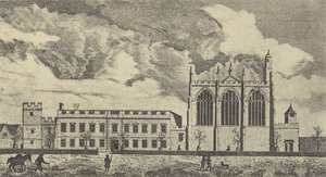 1779年在白金汉郡伊顿学院的视图（凹版） 作者 英语学校