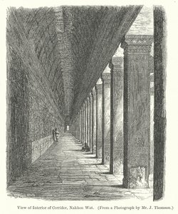 纳空寺走廊内景（雕刻） 作者 英语学校