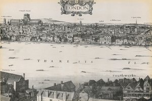 1647年Wenceslaus Hollar的伦敦景观 作者 英语学校