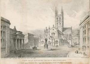 St Saviors教会，Southwark看法 作者 英语学校