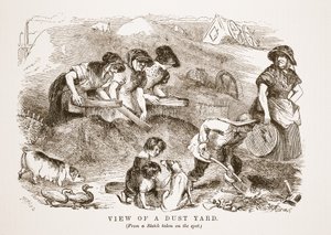 尘土围场的看法，从伦敦劳方和伦敦贫穷的例证由亨利Mayhew，客栈。 1862年 作者 英语学校