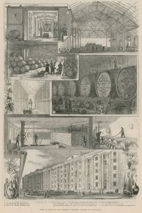 部分Max Gregers（有限）地窖在Southwark的视图 作者 英语学校