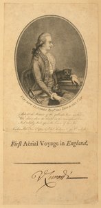 Vincent Lunardi，1784年（点画雕刻） 作者 英语学校