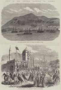 拿破仑皇帝访问阿尔及利亚（版画） 作者 英语学校