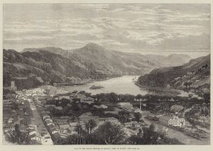 水手王子访问锡兰，康提景观（版画） 作者 英语学校