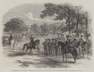 乔治·布罗克-米德尔顿爵士 (Sir George Broke-Middleton) 所在地伊普斯维奇附近的 Shrubland Hall 的志愿者回顾和庆祝 作者 英语学校