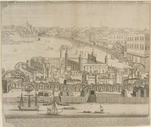 1744年，宝藏的货车被带入伦敦塔 作者 英语学校