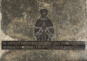 Walter Wake，c.1451-52（黄铜） 作者 英语学校