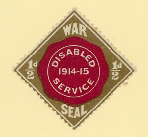 战争封印 - 残疾人服务1914-1915 作者 英语学校