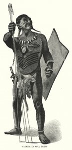Warrior in Full Dress (engraving) 作者 英语学校