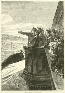 观看轰炸，1870年12月 作者 英语学校