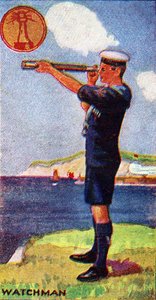 守望者童军徽章，1923年 作者 英语学校