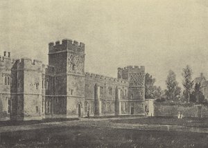 Westons Yard，1818年（凹版印刷） 作者 英语学校