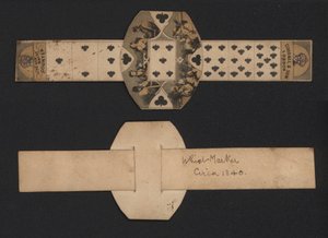 惠斯特计数器，c1840（彩色雕刻） 作者 英语学校
