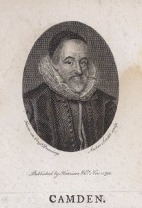 威廉·卡姆登 (William Camden)，英国古物学家、历史学家和地理学家（版画） 作者 英语学校