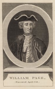 威廉佩奇，1758年4月执行 作者 英语学校