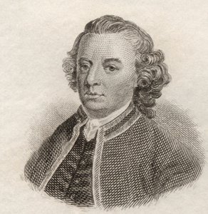 William Shenstone，来自&39;Crabb&39;s Historical Dictionary&39;，1825年出版（版画） 作者 英语学校