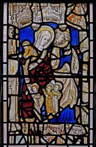 Window Ew描绘了St Mary Cleopas，Alphaeus和他们的孩子 作者 英语学校