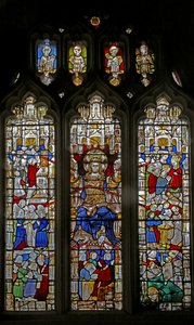 Window Ew描绘了Seven Sacraments窗口 作者 英语学校
