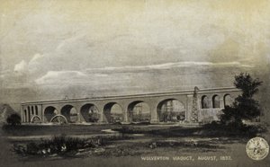 沃尔弗顿高架桥，1837年8月 作者 英语学校