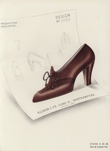 女装鞋广告，20世纪30年代 作者 英语学校
