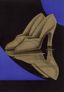 女装鞋广告，20世纪30年代 作者 英语学校