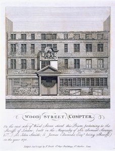 Wood Street, Compter, pub.1793. 作者 英语学校