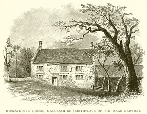 林肯郡Woolsthorpe House（艾萨克·牛顿爵士的出生地）