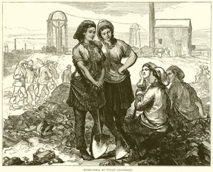 Wigan Collieries的工作女孩 作者 英语学校