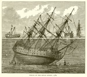 1782年皇家乔治的残骸 作者 英语学校