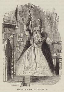 Wulstan of Worcester (engraving) 作者 英语学校