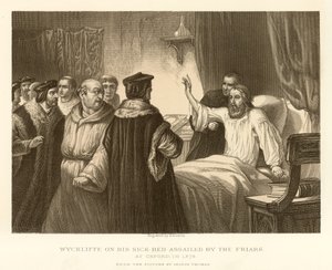 Wyckliffe在病床上被Friars袭击 作者 英语学校