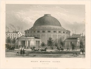 Wylds Monster Globe，莱斯特广场 作者 英语学校