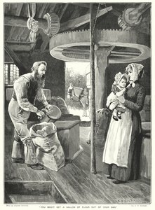 你可能会从你的袋子里得到一加仑面粉（雕刻） 作者 英语学校