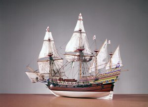 1:48比例装配模型的伊丽莎白乔纳斯（木头）