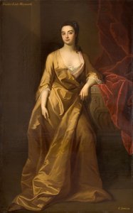 梅纳德夫人的画像，1745年。
