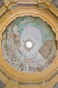 鸟瞰保护区的金库 作者 Enrico 和 Guidobono Bartolomeo Haffner