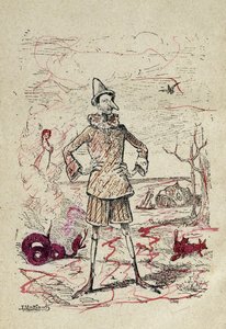 皮诺曹，1883 作者 恩里科·马赞蒂（Enrico Mazzanti）